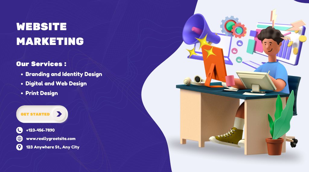 blue and white illustrative graphic design facebook ad (1024 x 570 px)