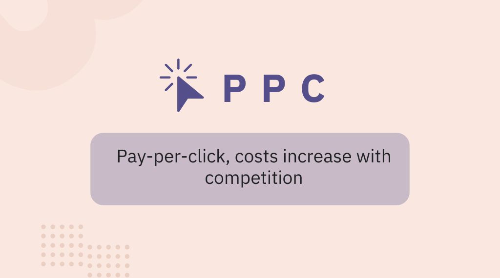 pink and purple modern illustration seo vs ppc comparison graph (1024 x 570 px)